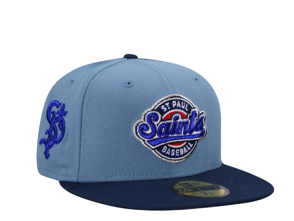 New Era St. Paul Saints Indigo Two Tone Edition 59Fifty Fitted Hat