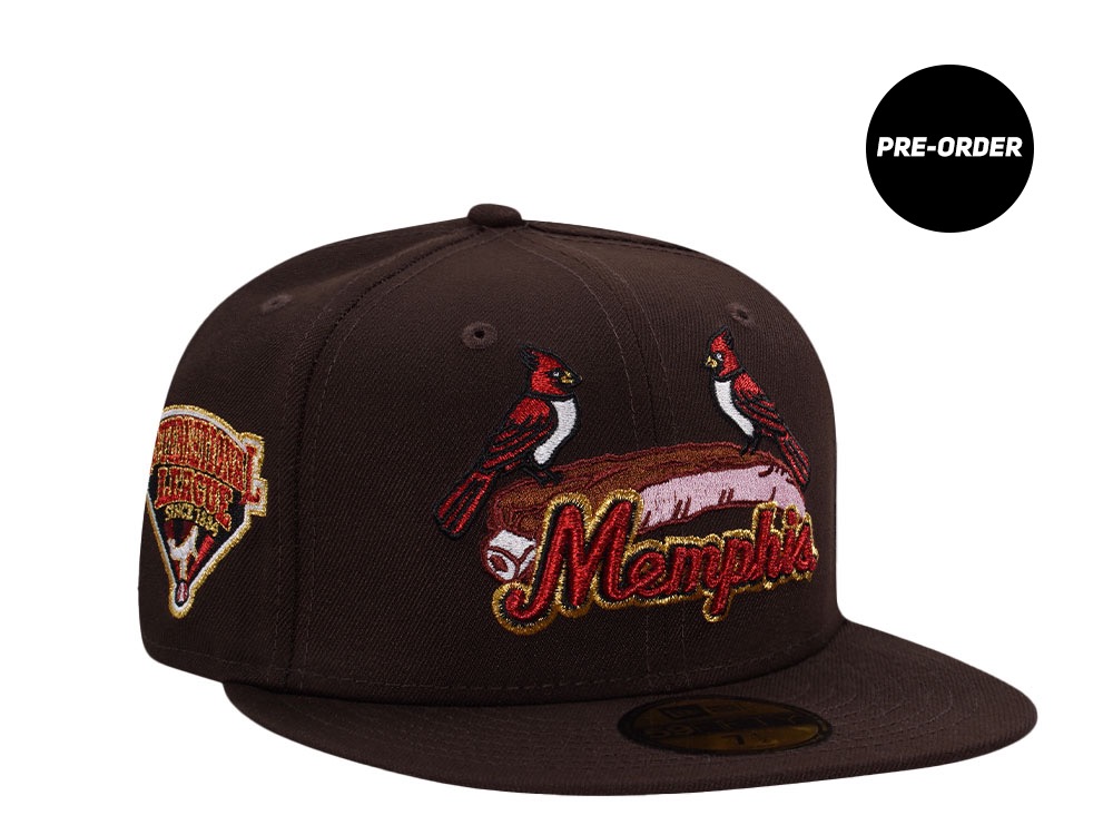 PRE-ORDER New Era Memphis Redbirds BBQ Prime Edition 59Fifty Fitted Hat