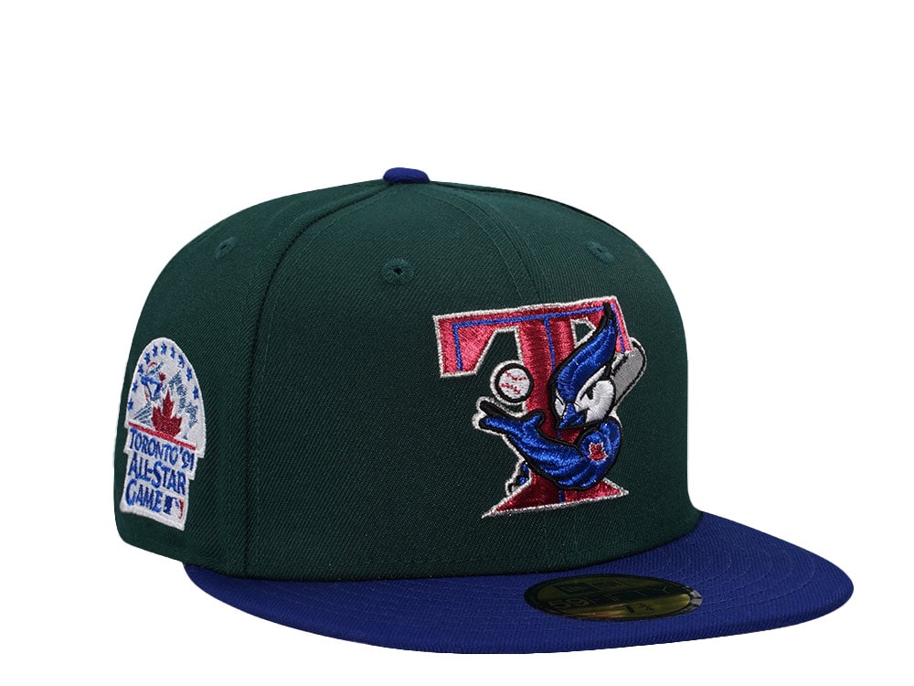 New Era Toronto Blue Jays All Star Game 1991 Metallic Two Tone Edition 59Fifty Fitted Hat