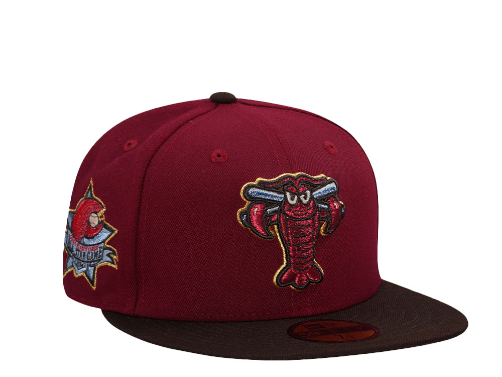 New Era Hickory Crawdads All Star Game 2014 Brick Two Tone Edition 59Fifty Fitted Hat