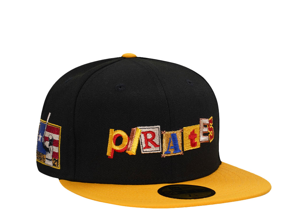 New Era Pittsburgh Pirates Roberto Clemente Prime Two Tone Edition 59Fifty Fitted Hat