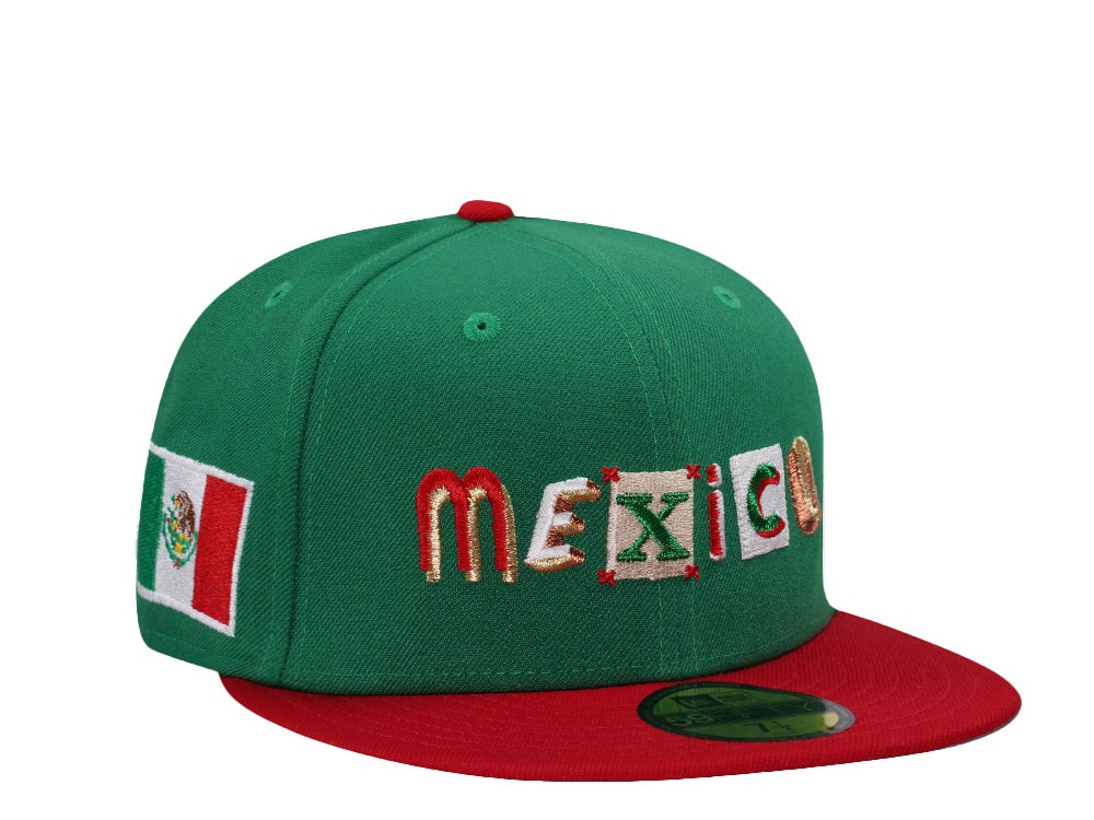 New Era Mexico Script Two Tone Edition 59Fifty Fitted Hat