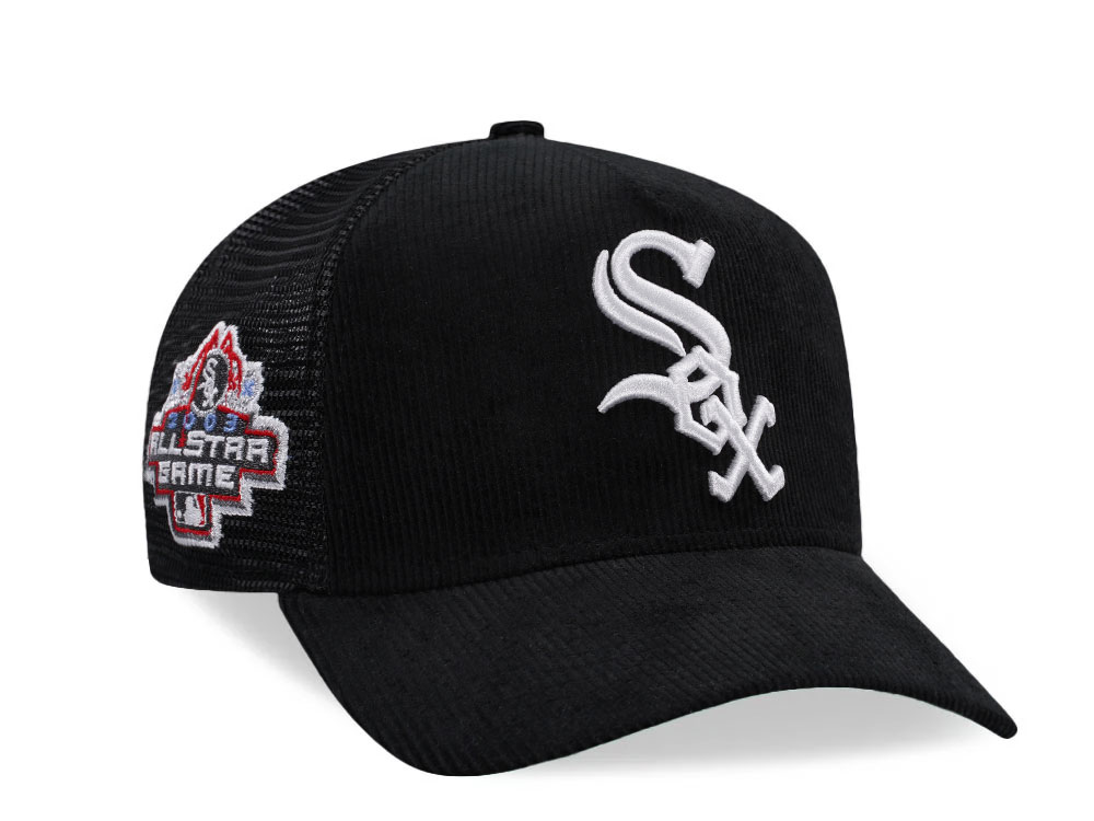New Era Chicago White Sox All Star Game 2003 Corduroy Trucker Edition 9Forty A Frame Snapback Hat