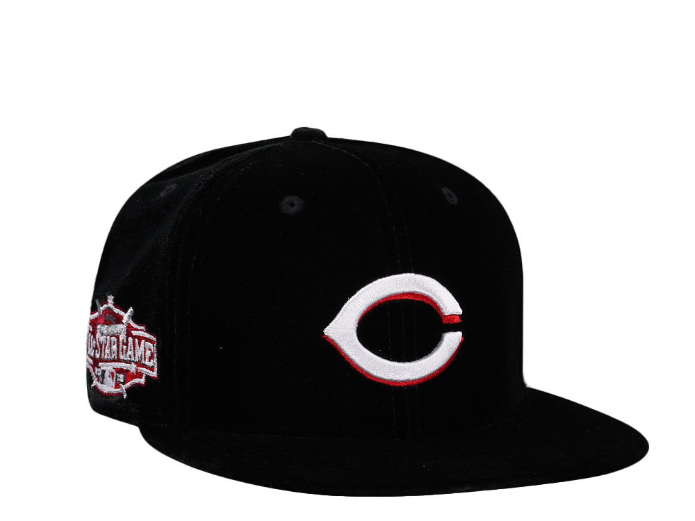 New Era Cincinnati Reds All Star Game 2015 Black Velvet Edition 59Fifty Fitted Hat