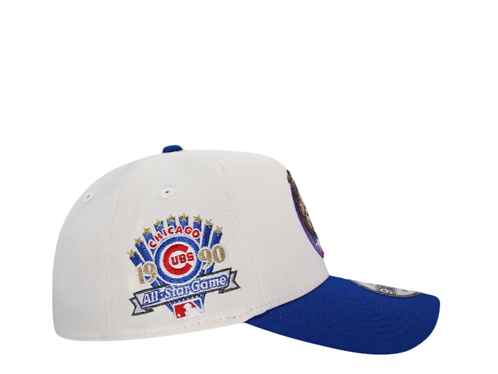 New Era Chicago Cubs All Star Game 1990 Chrome Two Tone A Frame 9Forty Snapback Hat