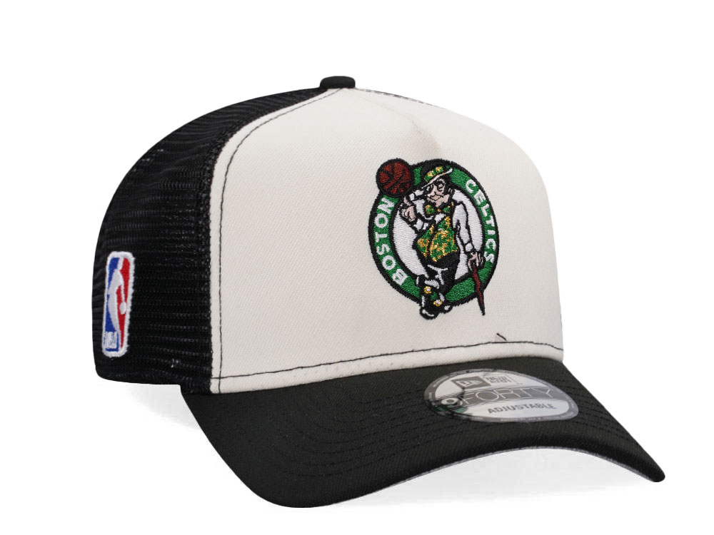 New Era Boston Celtics Chrome Two Tone Edition Trucker A Frame 9Forty Hat