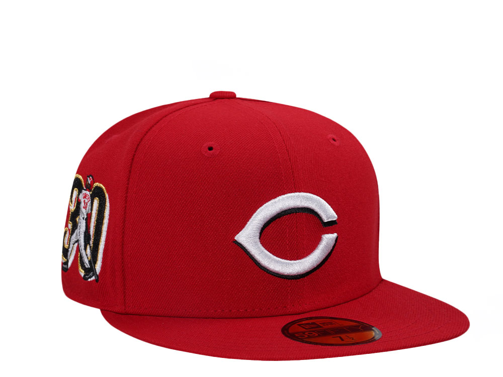 New Era Cincinnati Reds Ken Griffey Jr Red Throwback Edition 59Fifty Fitted Hat