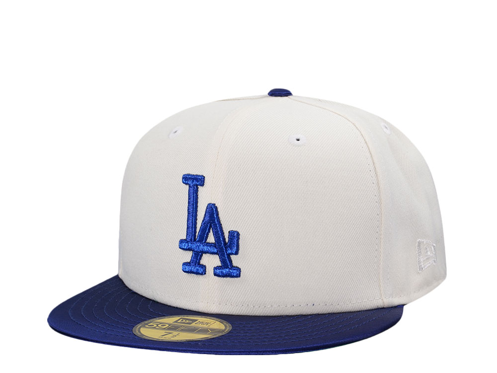 New Era Los Angeles Dodgers Chrome Satin Brime Edition 59Fifty Fitted Hat