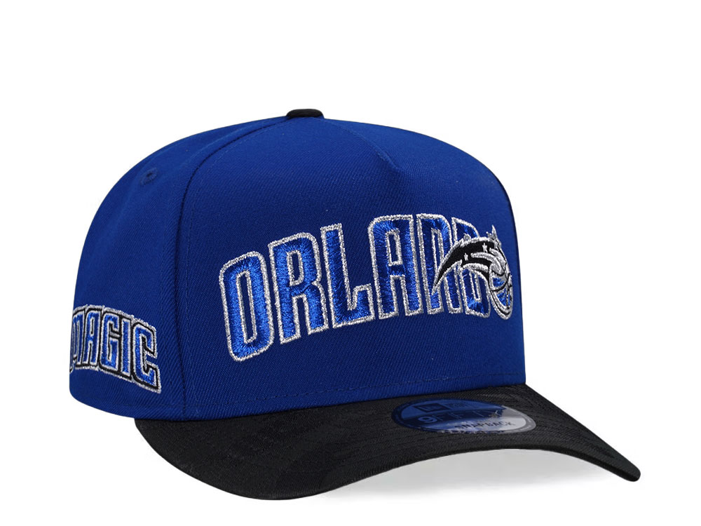 New Era Orlando Magic Metallic Two Tone Edition 9Fifty A Frame Snapback Hat