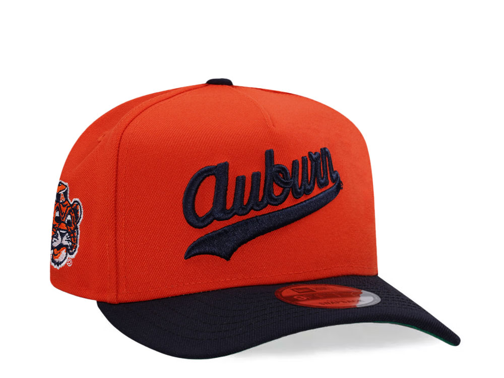 New Era Auburn Tigers Two Tone Throwback Edition 9Fifty A Frame Snapback Hat