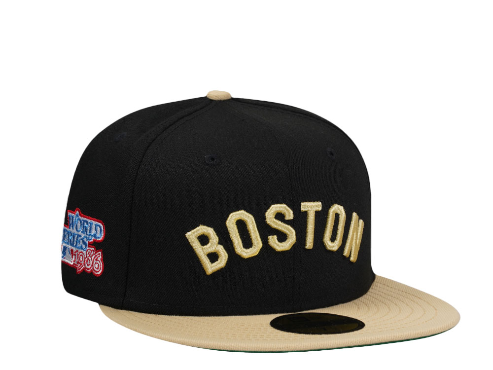 New Era Boston Red Sox World Series 1986 Anti Hero Two Tone Edition 59Fifty Fitted Hat