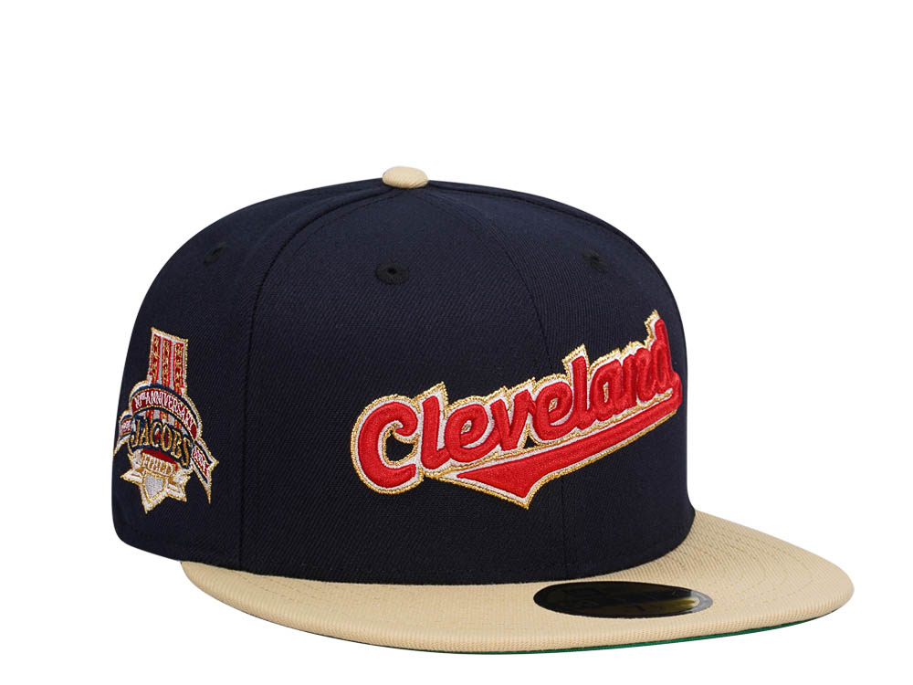 New Era Cleveland Indians 10th Anniversary Jacobs Field Two Tone Edition 59Fifty Fitted Hat
