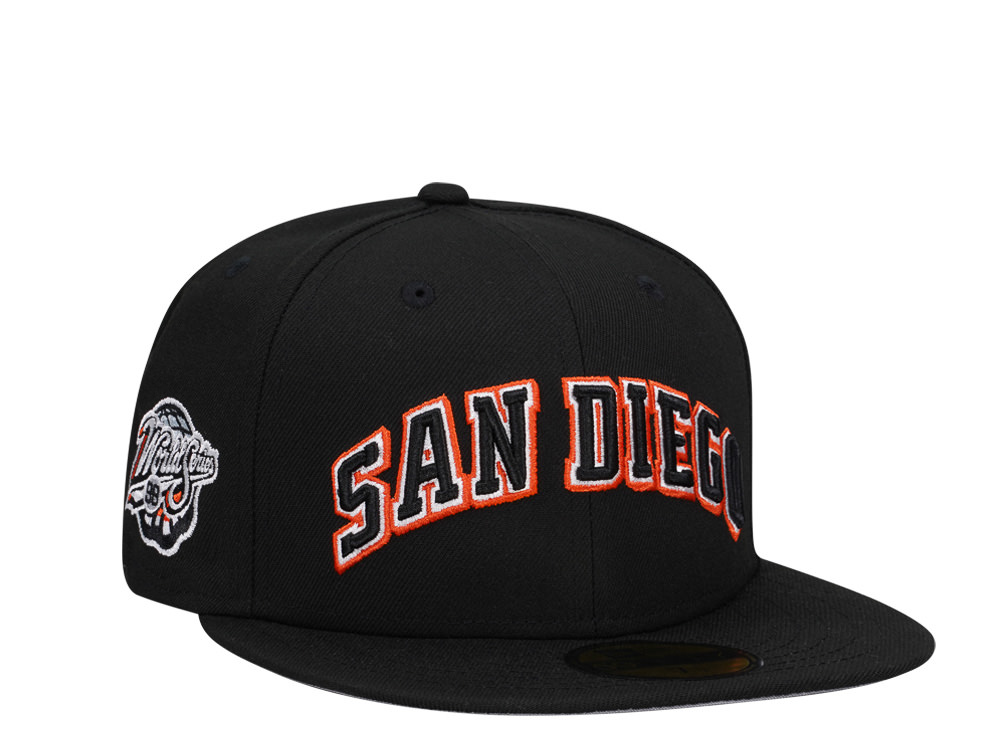 New Era San Diego Padres World Series 1998 Script Edition 59Fifty Fitted Hat
