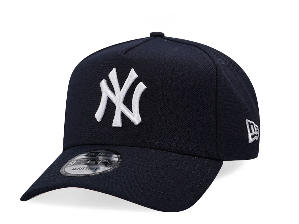 New Era New York Yankees Navy Classic Edition 9Forty A Frame Snapback Hat