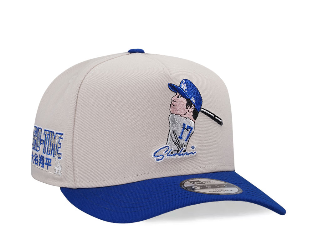 New Era Los Angeles Dodgers Ohtani Chrome Two Tone Prime Edition 9Fifty A Frame Snapback Hat