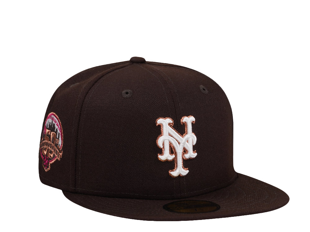 New Era New York Mets 50th Anniversary Burnt Pink Edition 59Fifty Fitted Hat