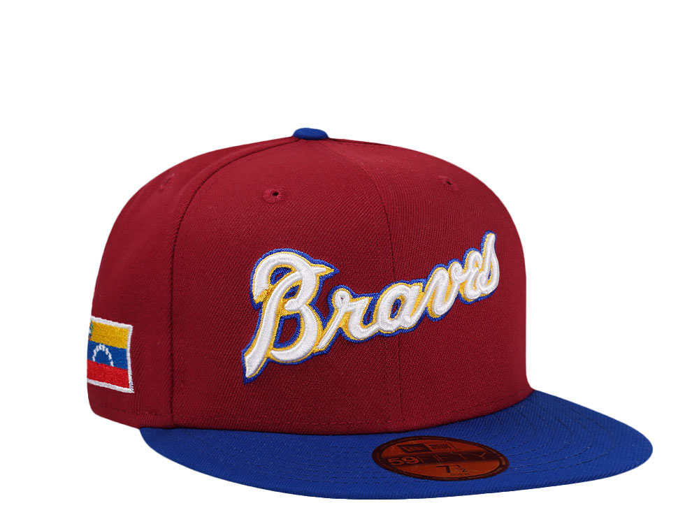 New Era Atlanta Braves Venezuela Two Tone Edition 59Fifty Fitted Hat