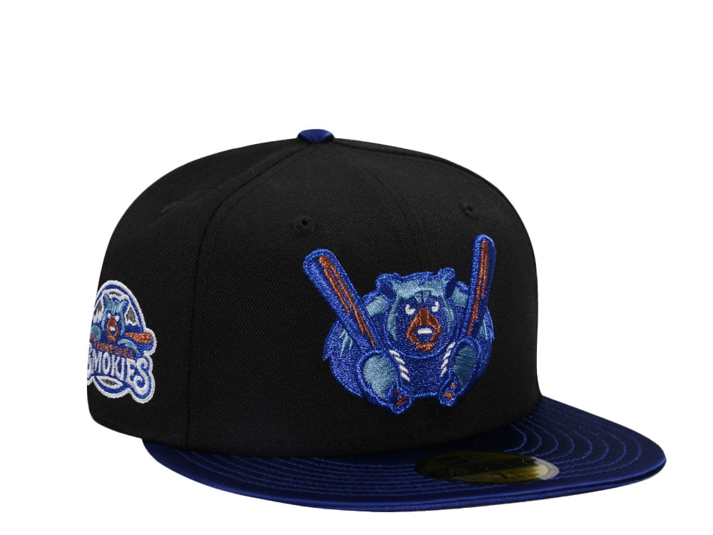 New Era Tennessee Smokies Black Satin Brim Prime Two Tone Edition 59Fifty Fitted Hat