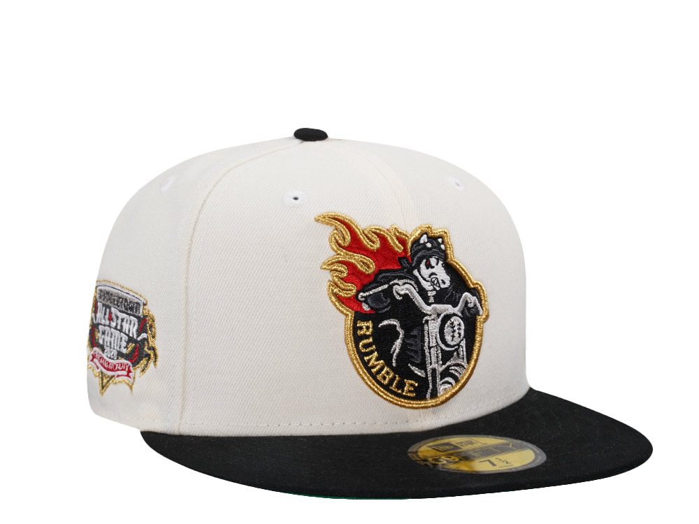 New Era Binghamton Rumble Ponies All Star Game 2020 Chrome Gold Two Tone Edition 59Fifty Fitted Hat