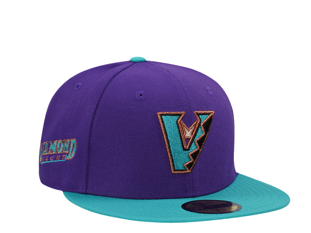 New Era Arizona Diamondbacks Purple Prime Two Tone Edition 59Fifty Fitted Hat