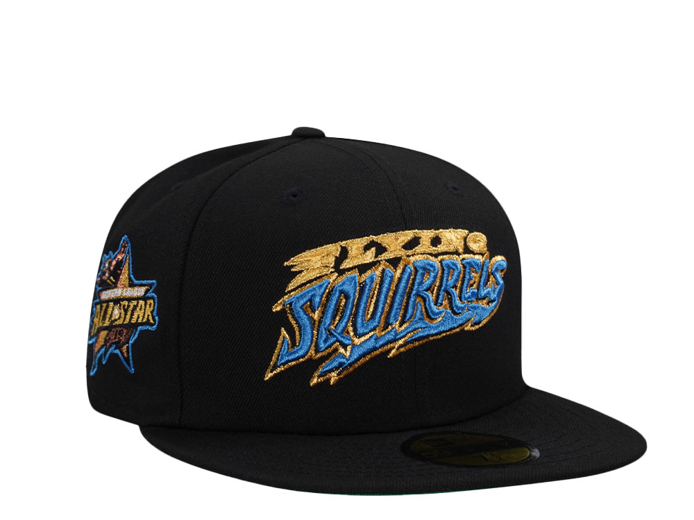 New Era Richmont Flying Squirrels All Star Game 2019 Black Throwback Ediion 59Fifty Fitted Hat