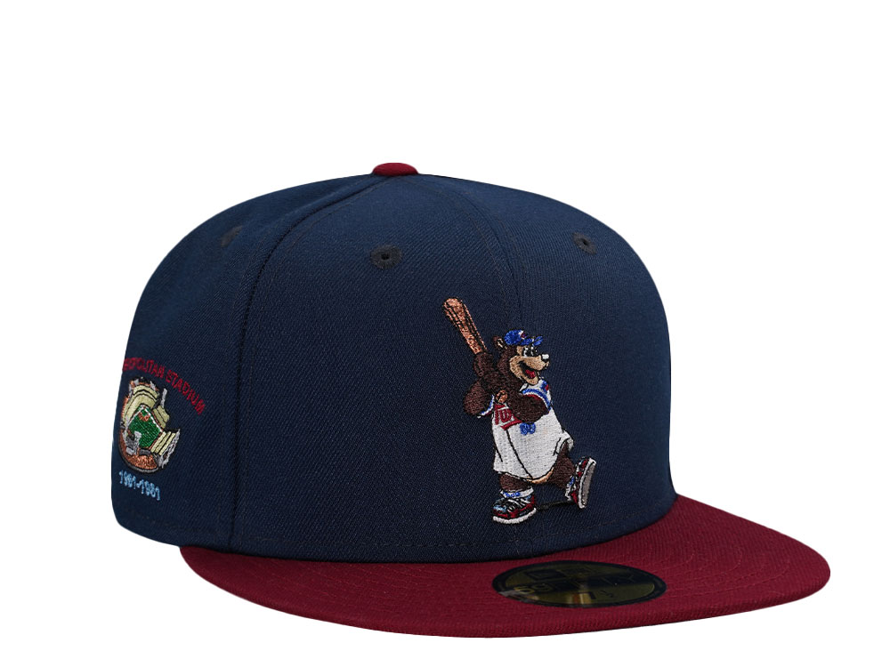 New Era Minnesota Twins Metropolitan Stadium Two Tone Mascot Edition 59Fifty Fitted Hat