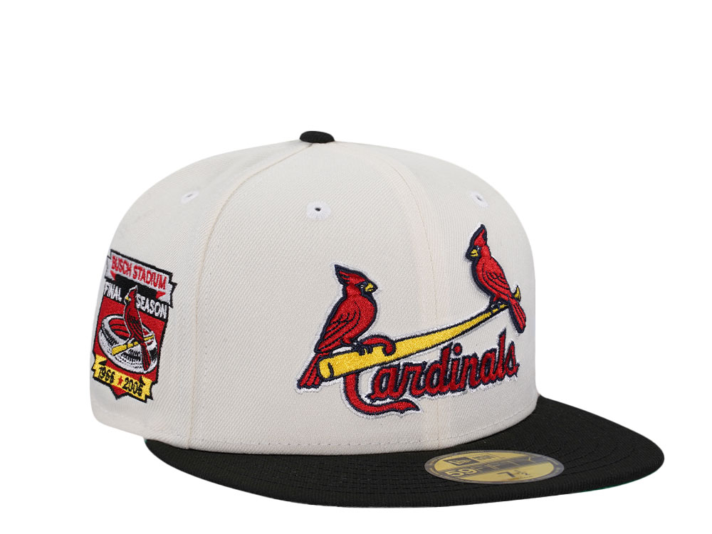 New Era St. Louis Cardinals Busch Stadium Final Season Chrome Throwback Edition 59Fifty Fitted Hat