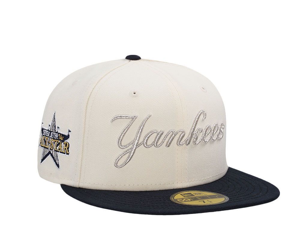 New Era New York Yankees Derek Jeter All Star Chrome Two Tone Edition 59Fifty Fitted Hat