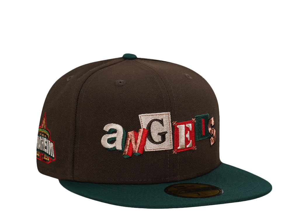 New Era Anaheim Angels BNB Script Two Tone Edition 59Fifty Fitted Hat