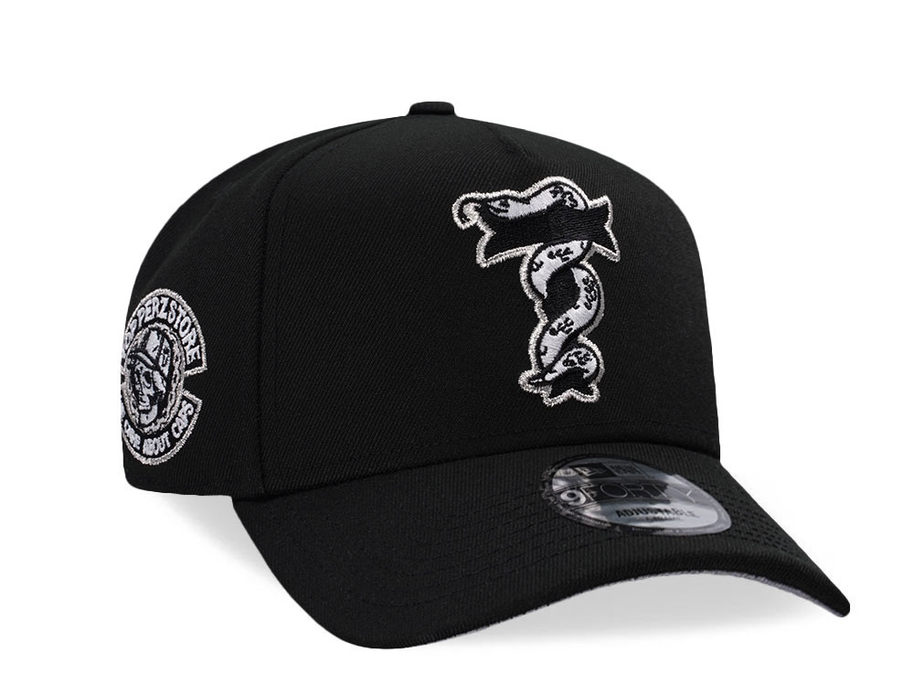 New Era TF Snake Limited Black Family Edition 9Forty A Frame Snapback Hat