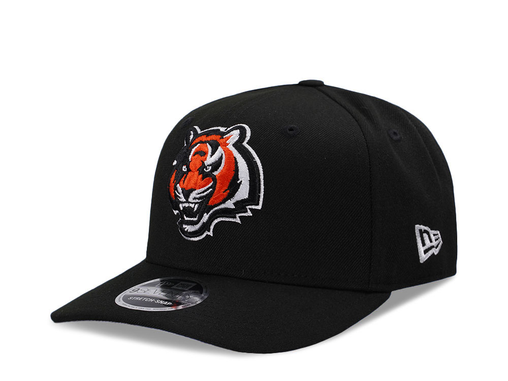 New Era Cincinnati Bengals Black Classic Edition 9Seventy Stretch Snapback Hat