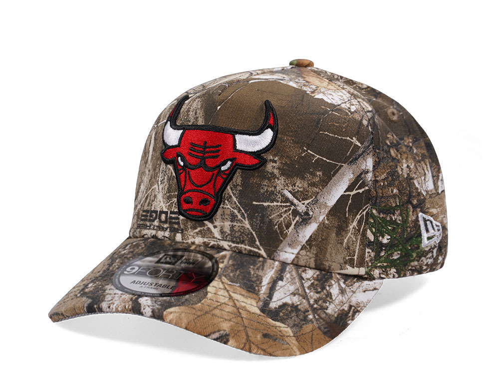 New Era Chicago Bulls Realtree Edition 9Forty A Frame Snapback Hat