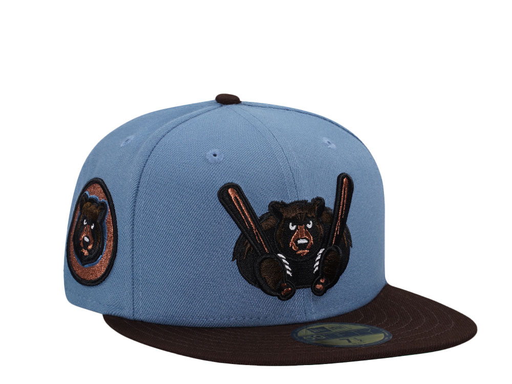 New Era Tennessee Smokies Faded Blue Copper Two Tone Edition 59Fifty Fitted Hat