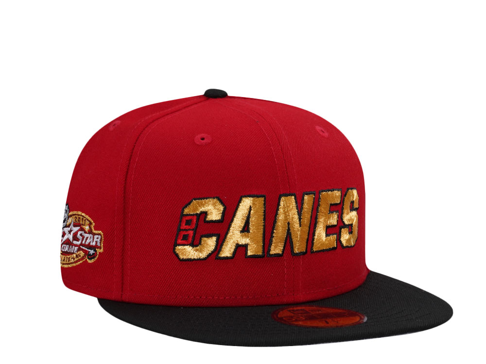 New Era Carolina Hurricanes All Star Game 2011 Red Two Tone Edition  59Fifty Fitted Hat