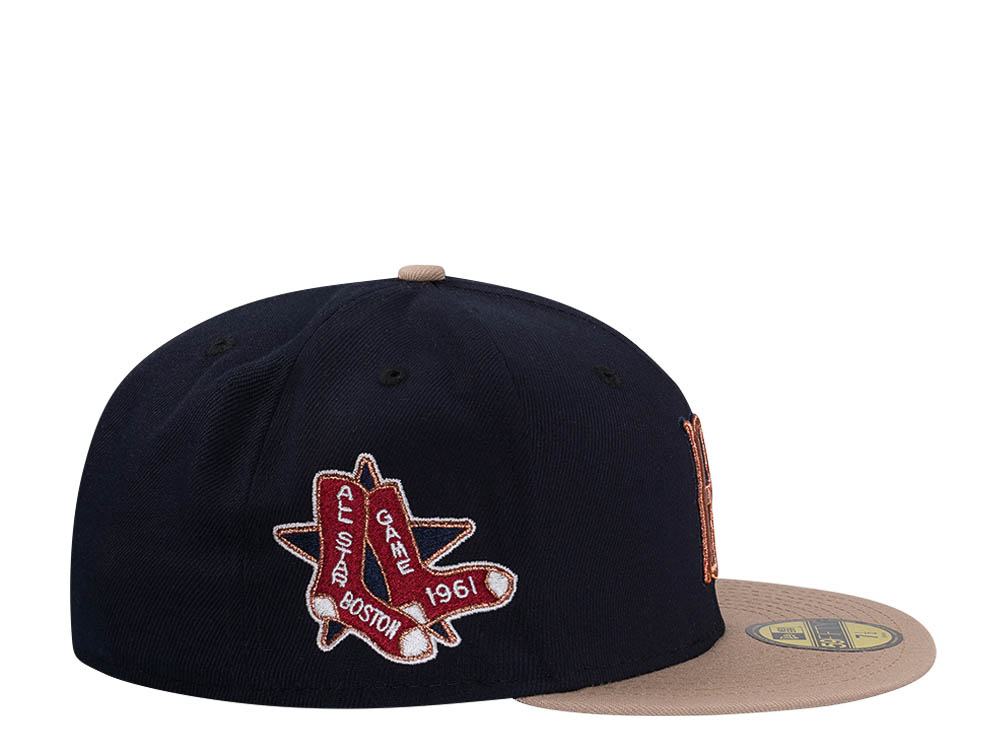 New Era Boston Red Sox All Star Game 1961 Navy Copper Edition 59Fifty Fitted Hat