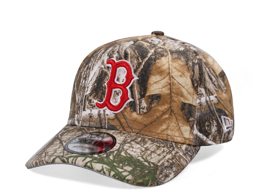 New Era Boston Red Sox Realtree Edition 9Forty A Frame Snapback Hat