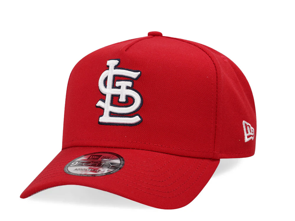 New Era St. Louis Cardinals Red Classic Edition 9Forty A Frame Snapback Hat