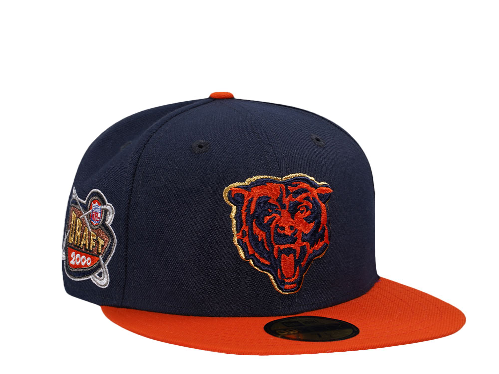New Era Chicago Bears Draft 2000 Legends Two Tone Edition 59Fifty Fitted Hat