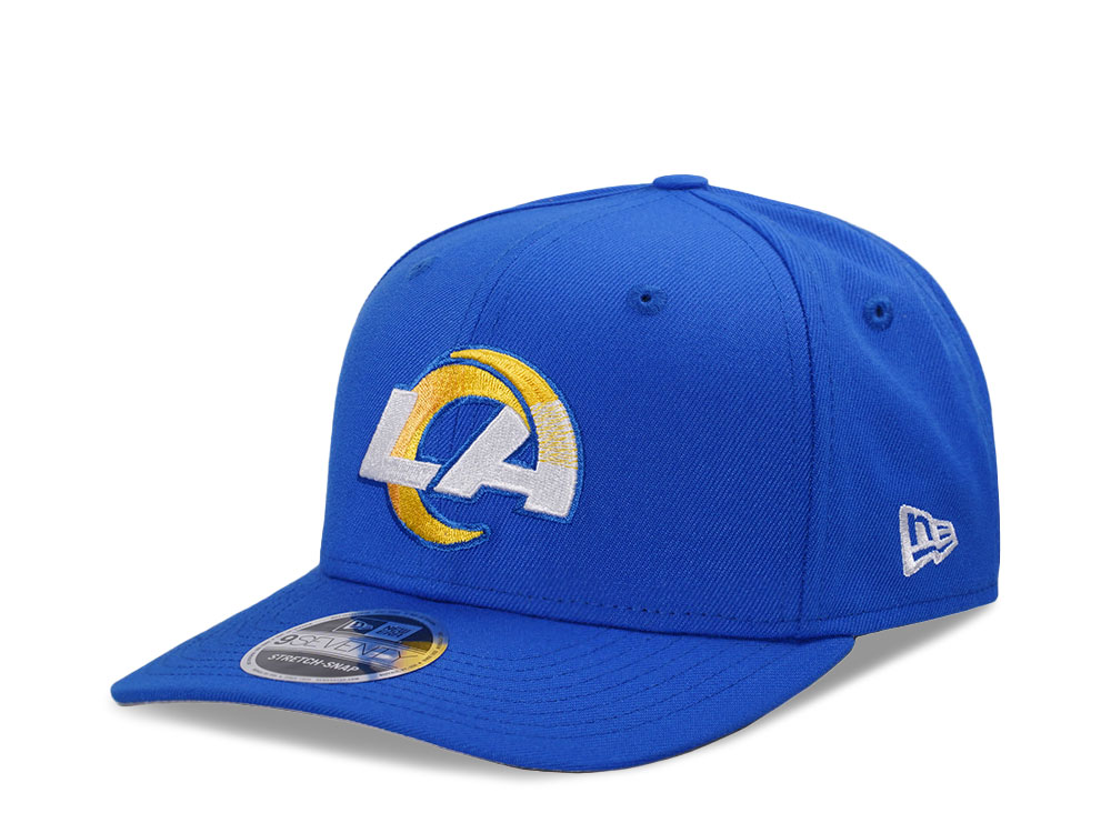 New Era Los Angeles Rams Blue Classic Edition 9Seventy Stretch Snapback Hat