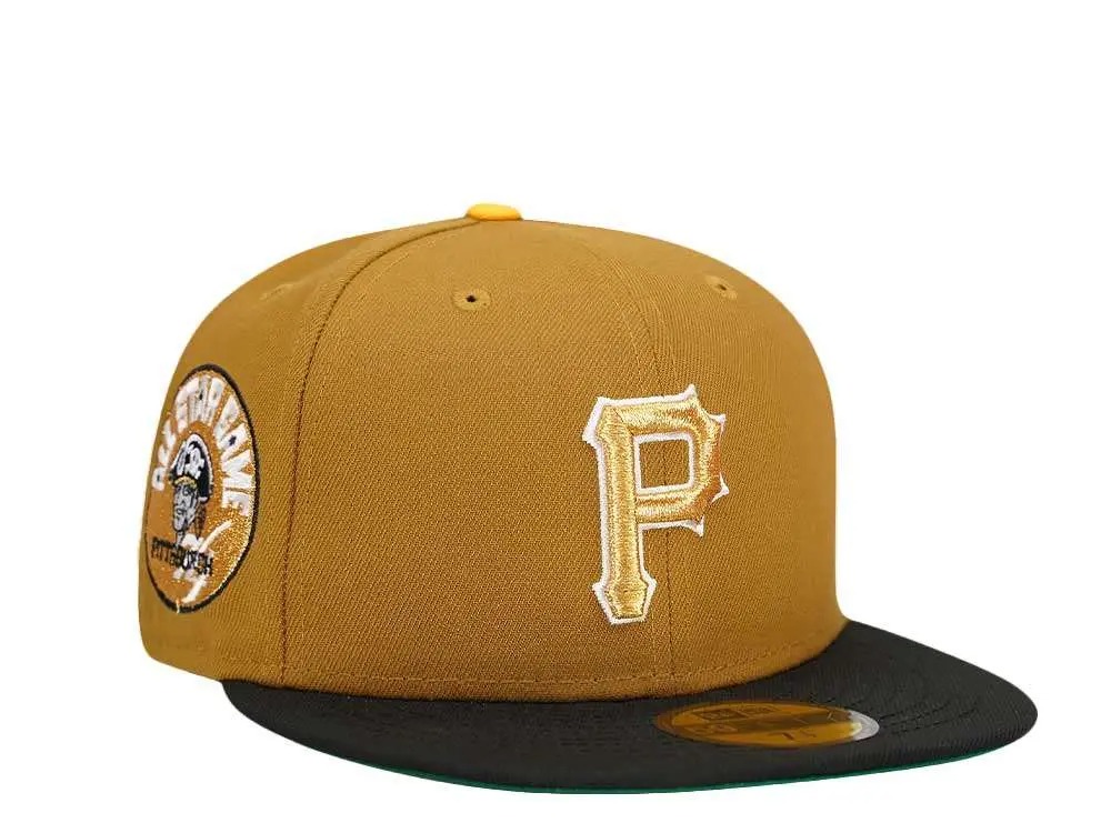 New Era Pittsburgh Pirates All Star Game 1974 Double Gold Two Tone Edition 59Fifty Fitted Hat