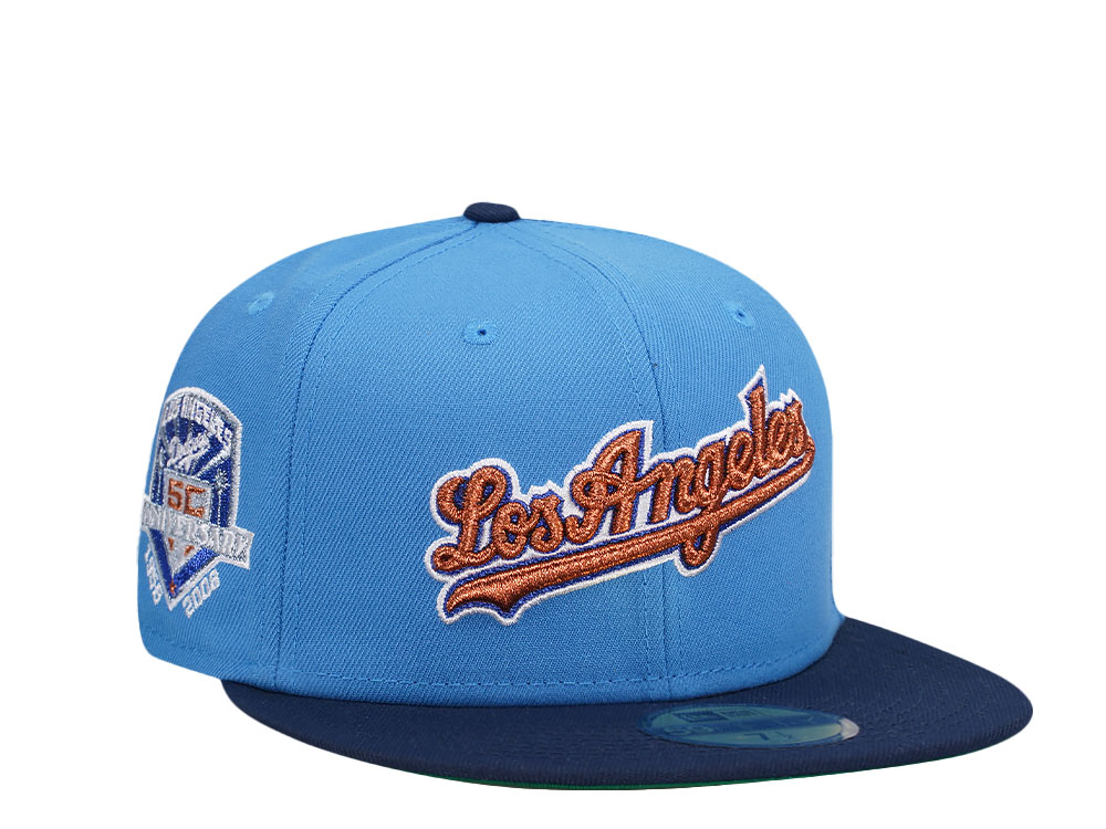 New Era Los Angeles Dodgers 50th Anniversary Prime Copper Two Tone Edition 59Fifty Fitted Hat