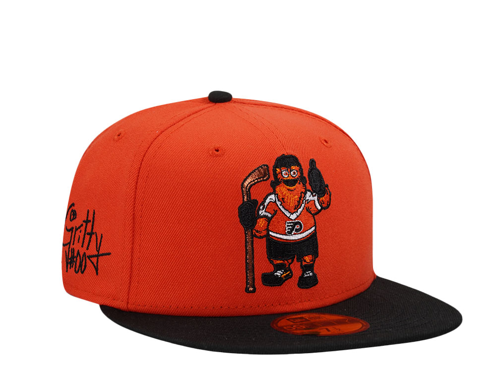 New Era Philadelphia Flyers Gritty Orange Two Tone Edition 59Fifty Fitted Hat