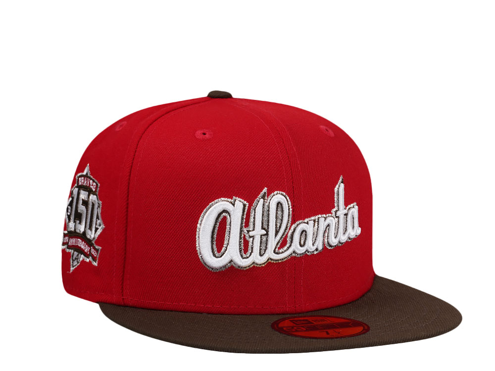 New Era Atlanta Braves 150th Anniversary Prime Two Tone Edition 59Fifty Fitted Hat