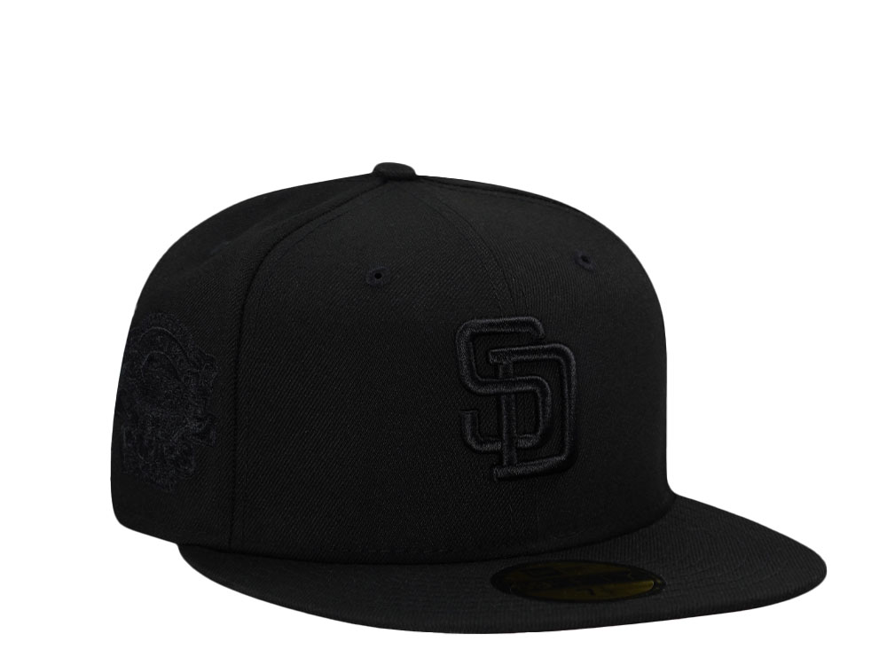 New Era San Diego Padres Stadium Anniversary Blackout Pink Edition 59Fifty Fitted Hat