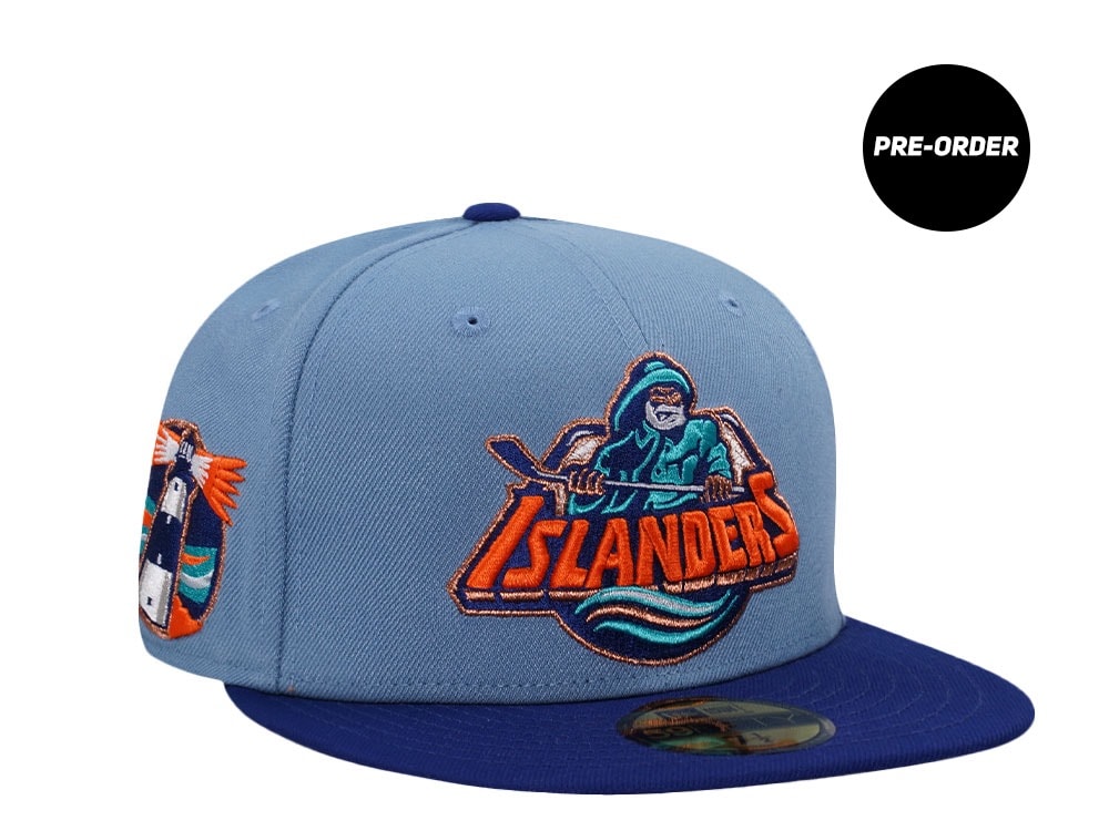 PRE-ORDER New Era New York Islanders Fisherman Copper Two Tone Prime Edition 59Fifty Fitted Hat