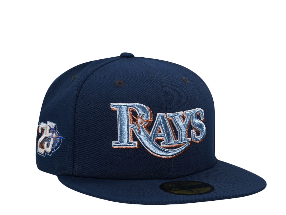 New Era Tampa Bay Rays Tropicana Field Oceanside Metallic Edition 59Fifty Fitted Hat