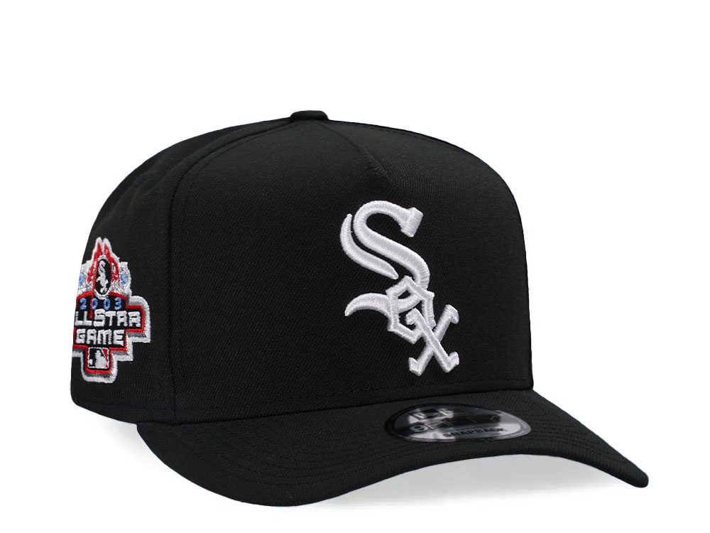 New Era Chicago White Sox All Star Game 2003 Black Classic 9Fifty A Frame Snapback Hat