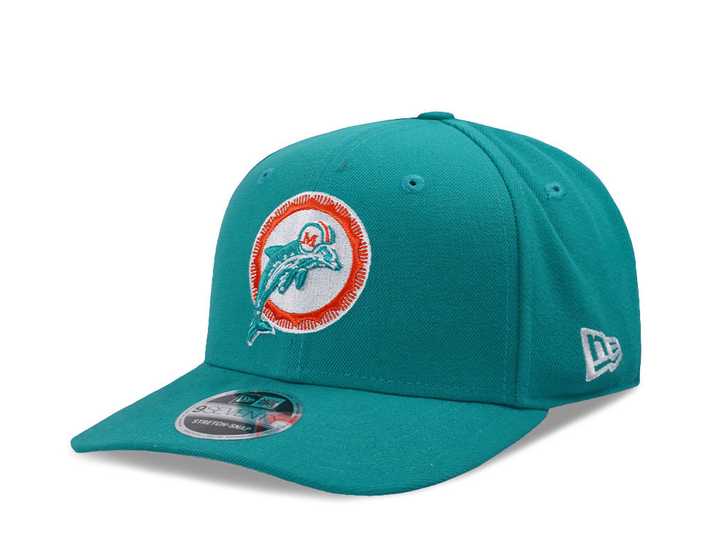 New Era Miami Dolphins Classic Edition 9Seventy Stretch Snapback Hat