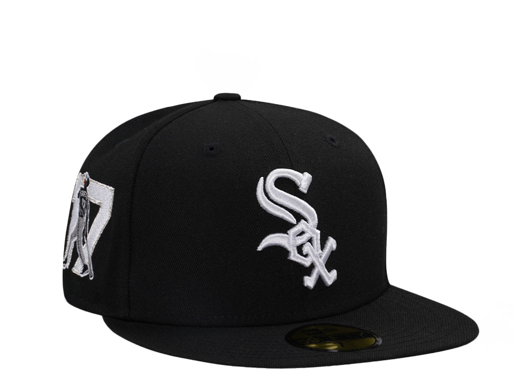 New Era Chicago White Sox Ken Griffey Jr Black Edition 59Fifty Fitted Hat