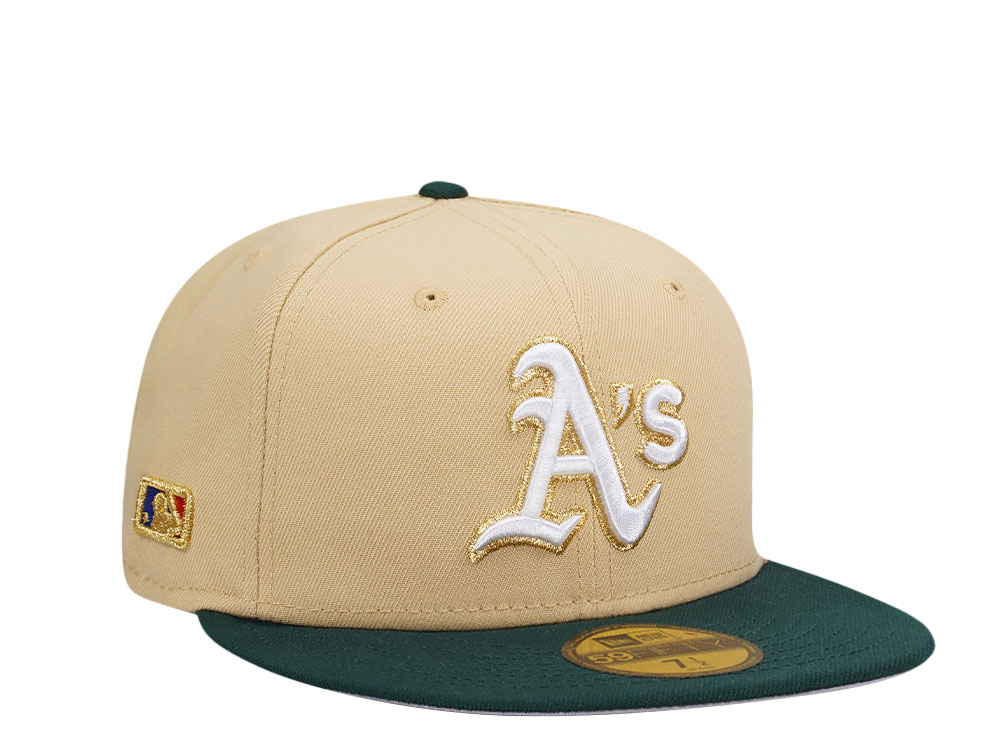New Era Oakland Athletics Vegas Gold Two Tone Edition 59Fifty Fitted Hat